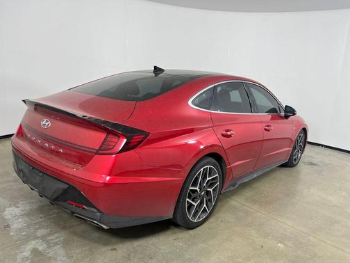 Calypso Red 2022 Hyundai SONATA N Line