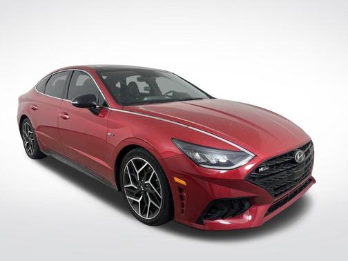 Calypso Red 2022 Hyundai SONATA N Line