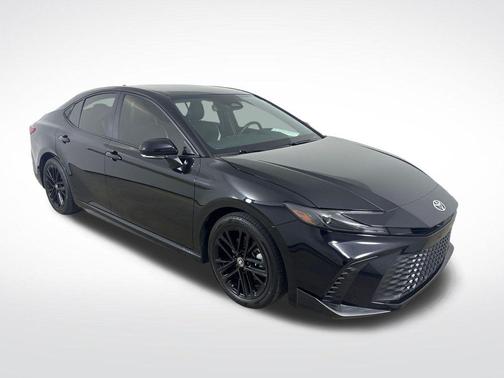 Midnight Black Metallic 2025 Toyota Camry SE