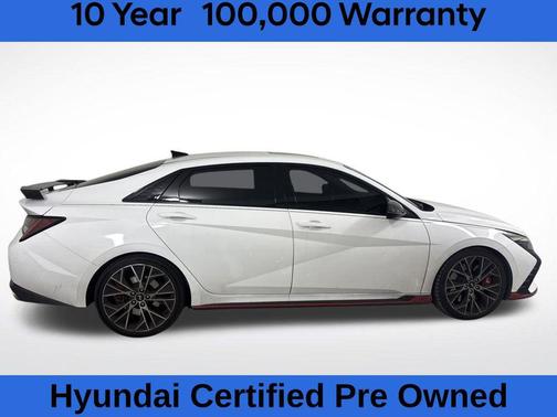 Ceramic White 2022 Hyundai ELANTRA N Base