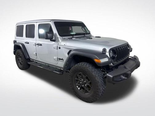 Silver Zynith Clearcoat 2024 Jeep Wrangler Willys