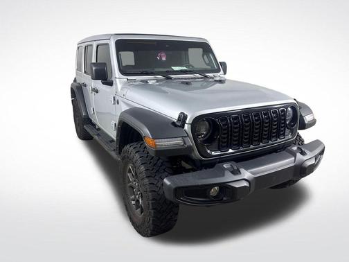 Silver Zynith Clearcoat 2024 Jeep Wrangler Willys