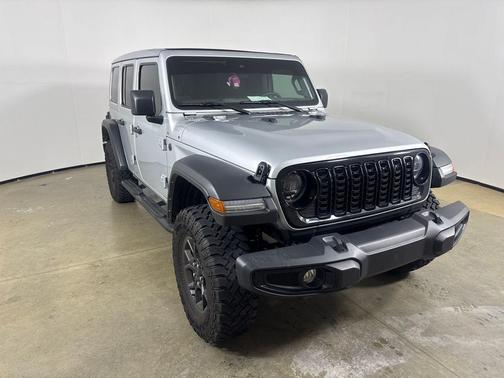Silver Zynith Clearcoat 2024 Jeep Wrangler Willys