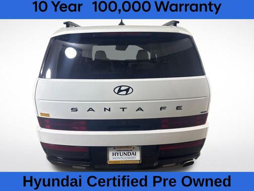 Serenity White 2024 Hyundai SANTA FE Calligraphy