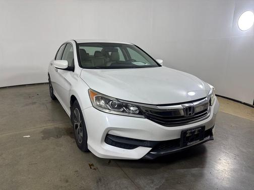 White 2016 Honda Accord LX