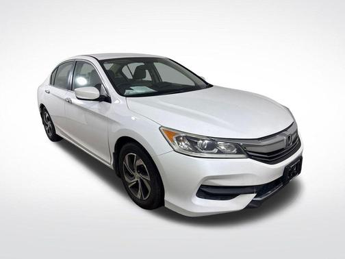 White 2016 Honda Accord LX