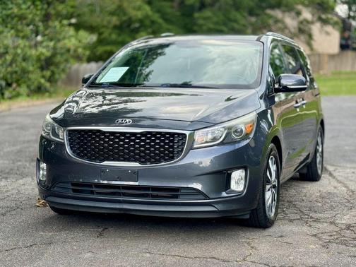 GREY 2015 Kia Sedona SX Passenger Van