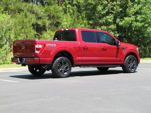 Red 2022 Ford F-150 Lariat