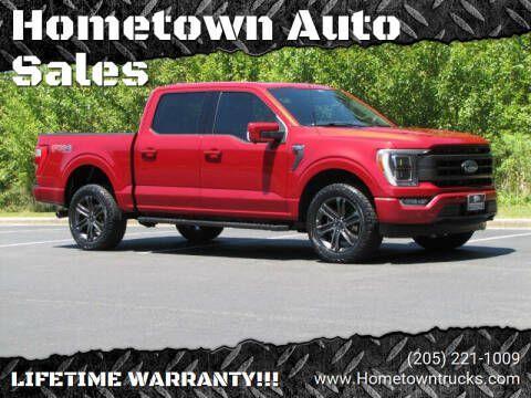 Red 2022 Ford F-150 Lariat
