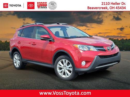 Barcelona Red Metallic 2013 Toyota RAV4 Limited