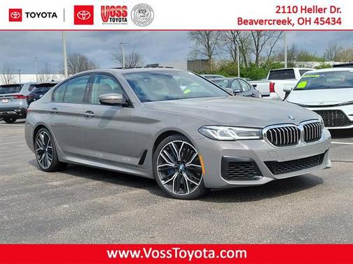 Bernina Grey Amber Effect 2021 BMW 540 xDrive