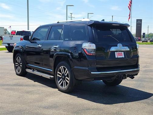Midnight Black Metallic 2017 Toyota 4Runner Limited