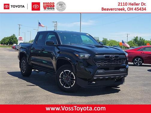 Black 2025 Toyota Tacoma TRD Sport