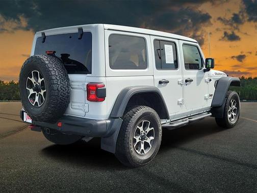 Bright White Clearcoat 2020 Jeep Wrangler Unlimited Rubicon