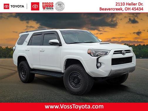 Super White 2020 Toyota 4Runner TRD Off Road Premium