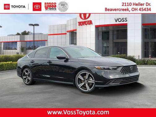 Crystal Black Pearl 2024 Honda Accord Hybrid Sport