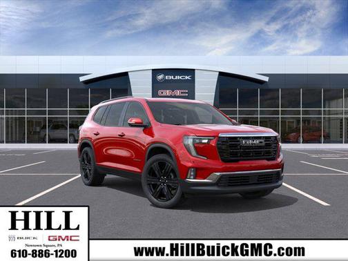 Volcanic Red Tintcoat 2026 GMC Acadia Elevation AWD