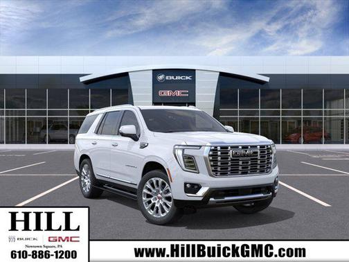 Glacier White Tricoat 2026 GMC Yukon Denali