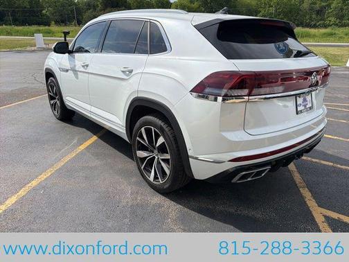 Opal White Pearl 2024 Volkswagen Atlas Cross Sport 2.0T SEL Premium