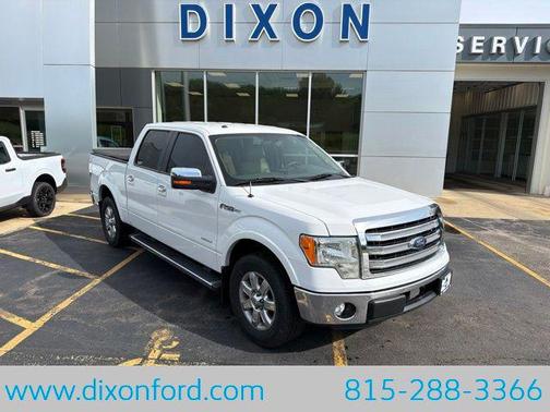 Oxford White 2013 Ford F-150 Lariat