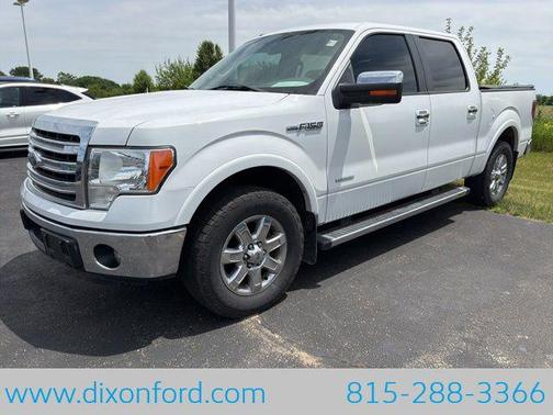 Oxford White 2013 Ford F-150 Lariat