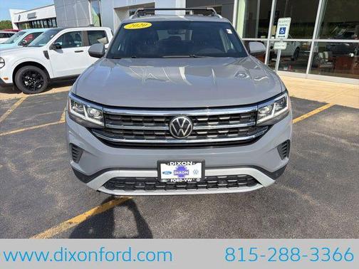Gray 2020 Volkswagen Atlas Cross Sport 2.0T SEL