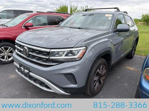 Gray 2020 Volkswagen Atlas Cross Sport 2.0T SEL