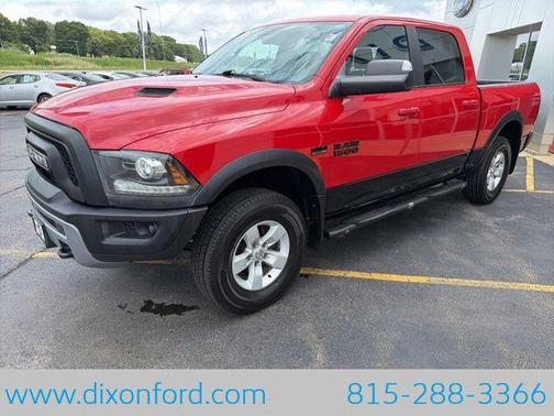 Flame Red Clearcoat 2017 RAM 1500 Rebel