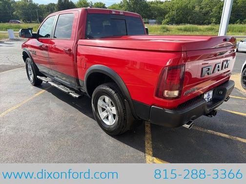 Flame Red Clearcoat 2017 RAM 1500 Rebel