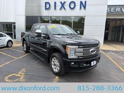 Shadow Black 2018 Ford F-250 Platinum
