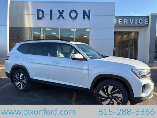 Opal White Pearl 2026 Volkswagen Atlas 2.0T SE w/Technology 4MOTION SUV