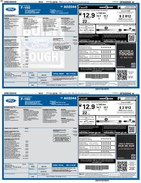 Red 2016 Ford F-150 Lariat