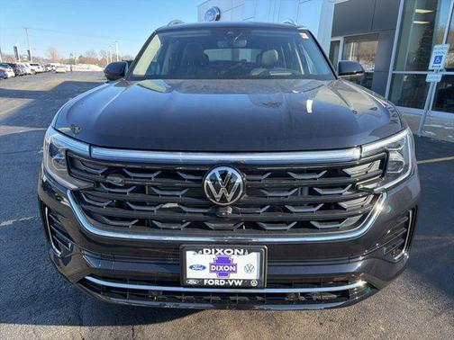 Deep Black Pearl 2026 Volkswagen Atlas 2.0T SEL Premium R-Line 4MOTION