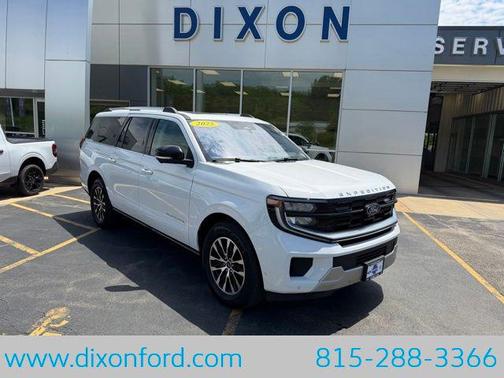 Oxford White 2025 Ford Expedition Max Platinum