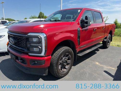 Red 2024 Ford F-250 Lariat