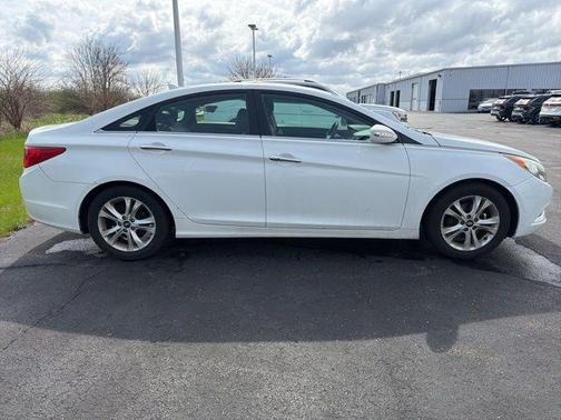 Pearl White 2011 Hyundai SONATA Limited