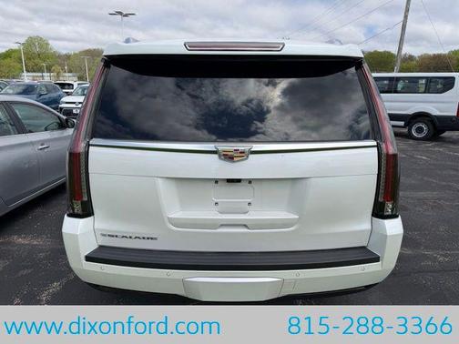 Crystal White Tricoat 2018 Cadillac Escalade Premium Luxury