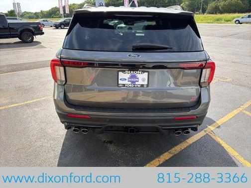 Carbonized Gray Metallic 2026 Ford Explorer ST