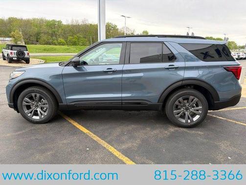 Vapor Blue Metallic 2026 Ford Explorer Active