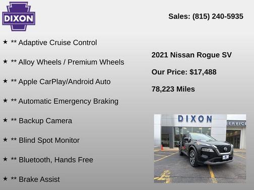 2021 Nissan Rogue SV