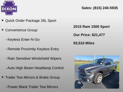 2015 RAM 1500 Sport