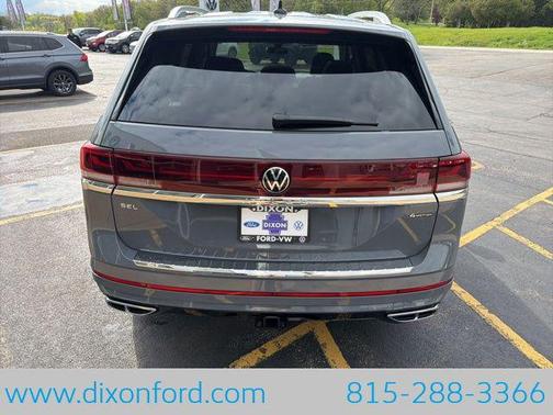 Pure Gray 2026 Volkswagen Atlas 2.0T SEL Premium R-Line 4MOTION