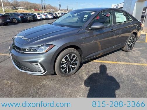 Platinum Gray Metallic 2026 Volkswagen Jetta 1.4T S