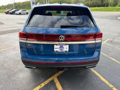 Mountain Lake Blue Metallic 2026 Volkswagen Atlas 2.0T SE w/Technology 4MOTION