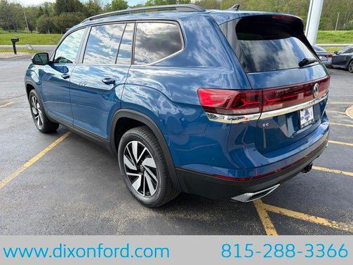 Mountain Lake Blue Metallic 2026 Volkswagen Atlas 2.0T SE w/Technology 4MOTION