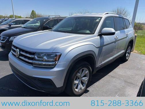 Reflex Silver Metallic 2019 Volkswagen Atlas 3.6L S