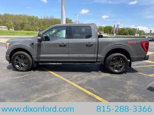 Gray 2021 Ford F-150 XLT