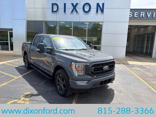 Gray 2021 Ford F-150 XLT
