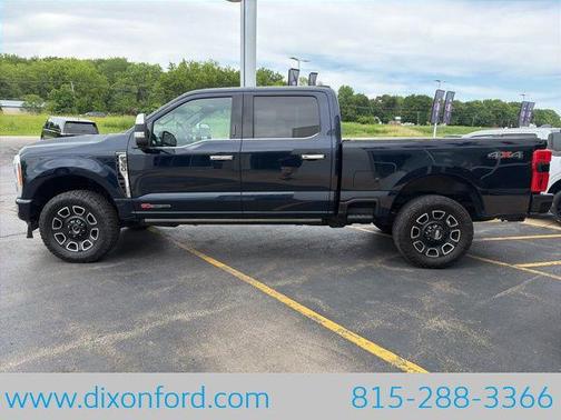 Antimatter Blue Metallic 2023 Ford F-350 Platinum