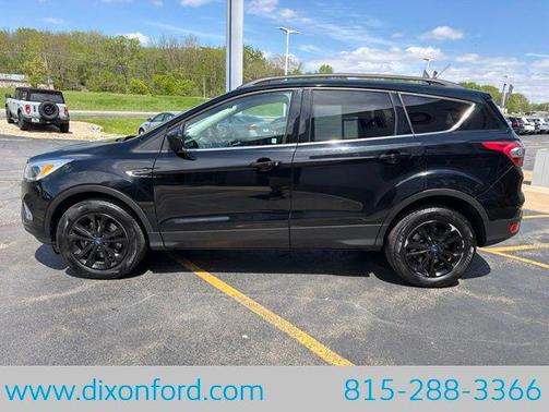 Shadow Black 2018 Ford Escape SE
